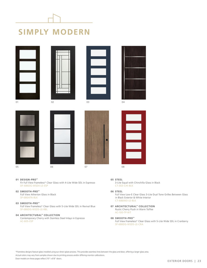 JELD-WEN - THD - THD Exterior Door Style Collection Look book - 36