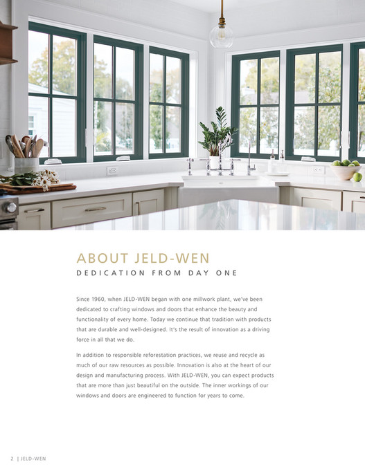 JELDWEN THD THD Windows and Patio Doors Brochure Page 23