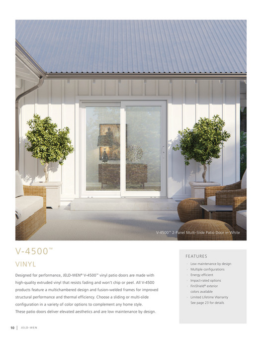 JELD-WEN - THD - THD Windows and Patio Doors Brochure - Page 46-47