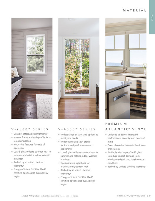 JELDWEN THD THD Windows and Patio Doors Brochure Page 1011
